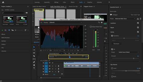 how to reduce background noise premiere pro How can reducing background noise in Premiere Pro benefit podcasters?